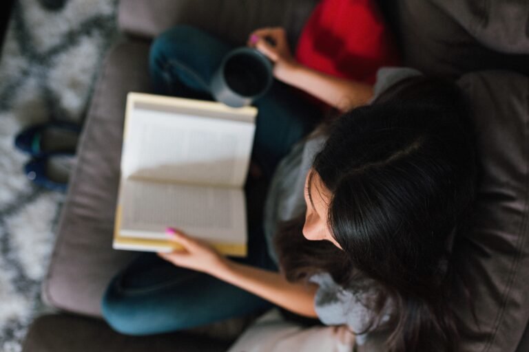 full-length-woman-reading-book